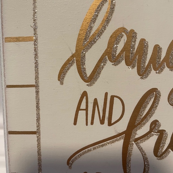 5 for $20: Francesca's sparkly decor sign - Picture 3 of 13